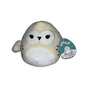 Squishmallows Hedwig 8-Inch Plush Owl Harry Potter Hogwarts Kellytoy Snowy